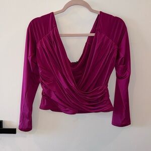 Express wrap top, worn once!